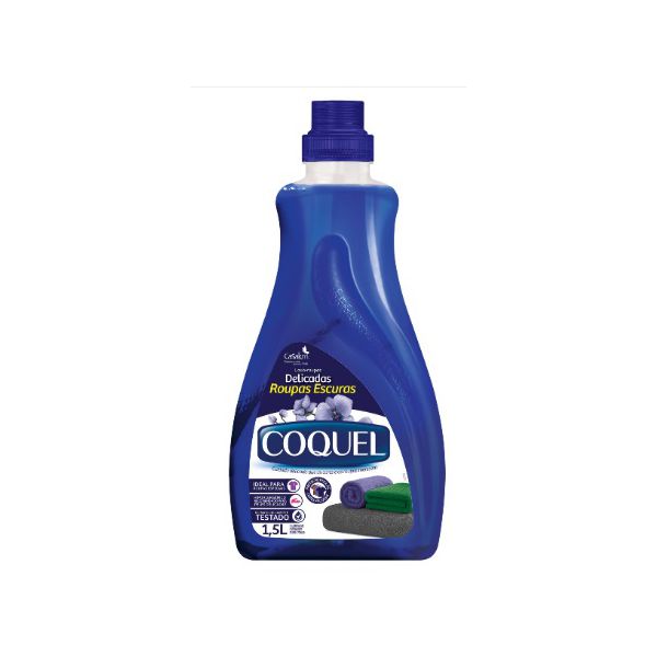 LAVA ROUPAS LIQUIDO COQUEL ROUPAS ESCURAS 1.5 L