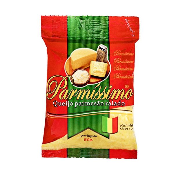 QUEIJO RALADO GROSSO PARMISSIMO 50 G