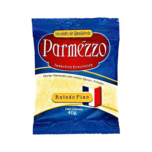 QUEIJO RALADO FINO PARMEZZO 40 G 