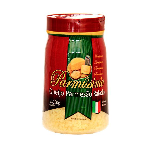 QUEIJO RALADO PARMISSIMO POTE 150 G