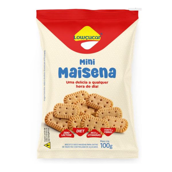 BISCOITO MINI MAISENA TRADICIONAL 100 G