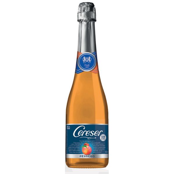 BEBIDA GASEIF CERESER PESSEGO 660 ML - S/ALCOOL