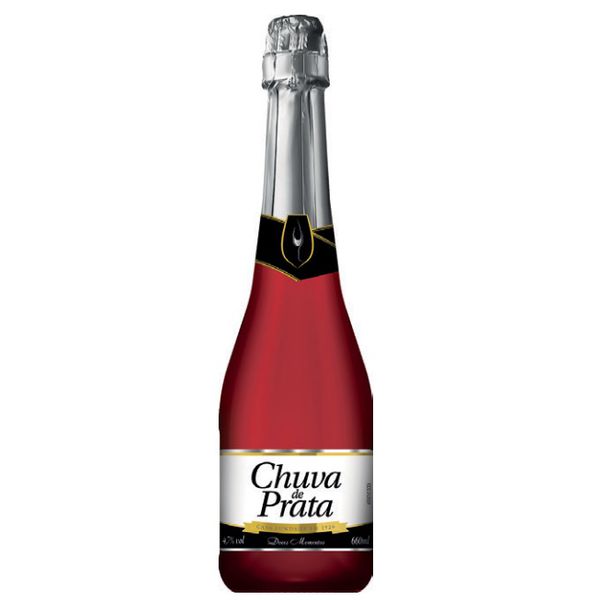 CHUVA DE PRATA ROSE APER. MACA/UVA 660 ML
