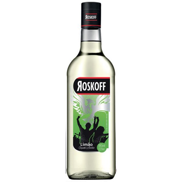 VODKA ROSKOFF LIMÃO 965 ML