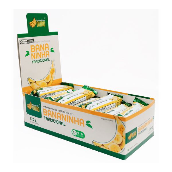 DOCE DE BANANA CREMOSA 720 G ( 24X30G )
