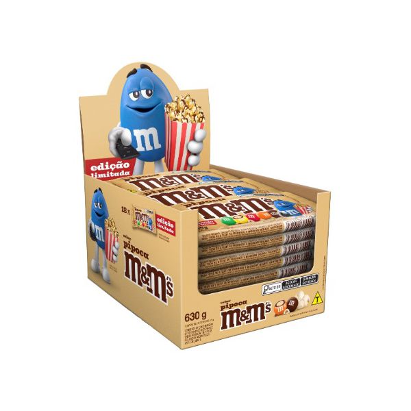 M&M'S PIPOCA 630 G ( DP 18X35 G ) - (42571)