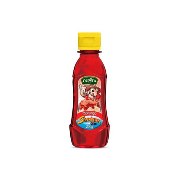 COBERTURA DE MORANGO SENNINHA CEPERA 200 GR 