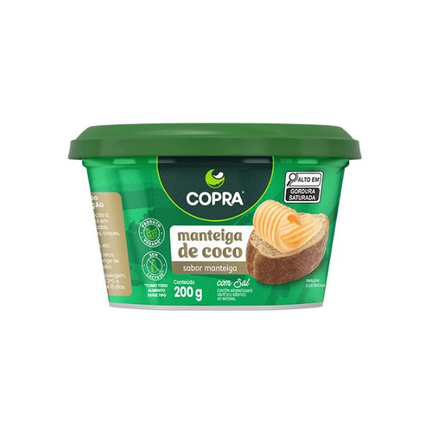 MANTEIGA DE COCO 200 G - COPRA 