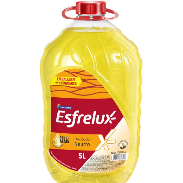 LAVA LOUÇAS ESFRELUX NEUTRO 5 LTS (0306)