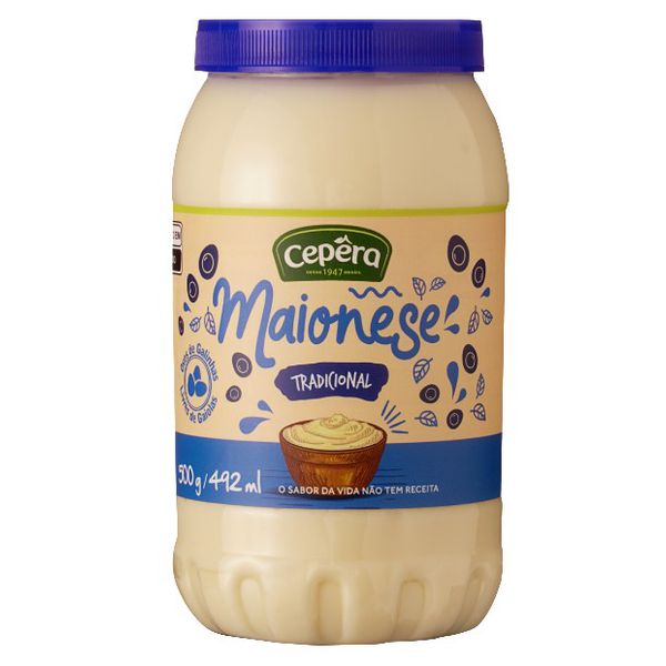 MAIONESE TRADICIONAL CEPERA 500 G 