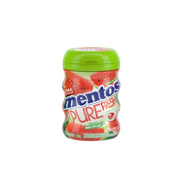 MENTOS PURE FRESH MELANCIA 28P GARRAFA 336 G (DP 6 X 56 G)