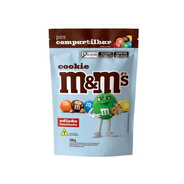 M&M'S COOKIE POUCH 120 G 