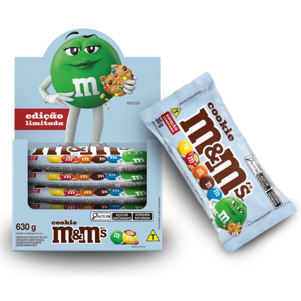 M&M'S COOKIE 630 G ( DP 18X35 G )