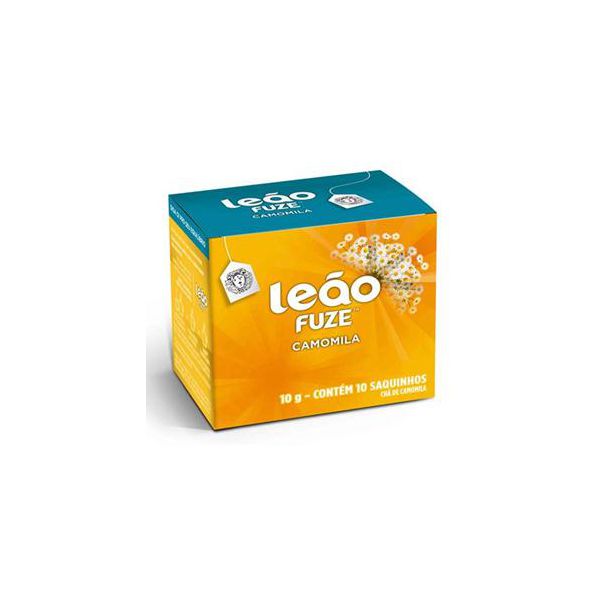 CHA LEAO FUZE CAMOMILA 10 G C/ 10 SAQ. (00163)