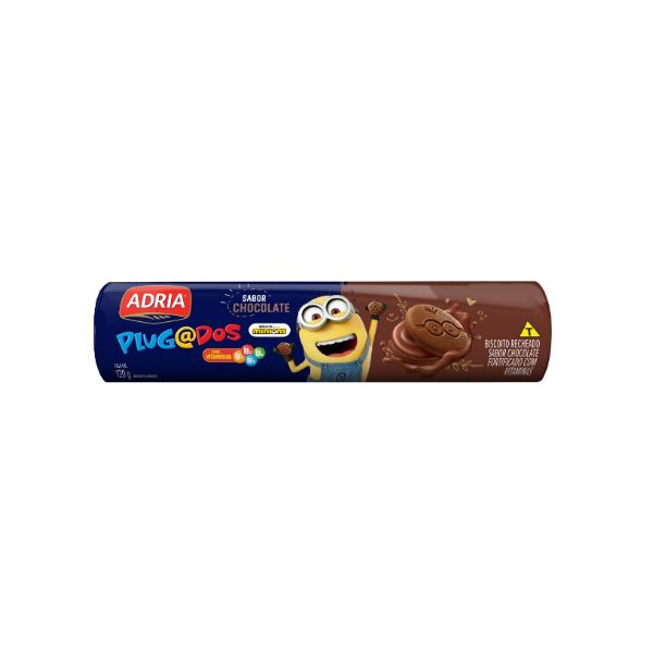 RECH. ADRIA PLUGADOS CHOCOLATE 120G (7417)