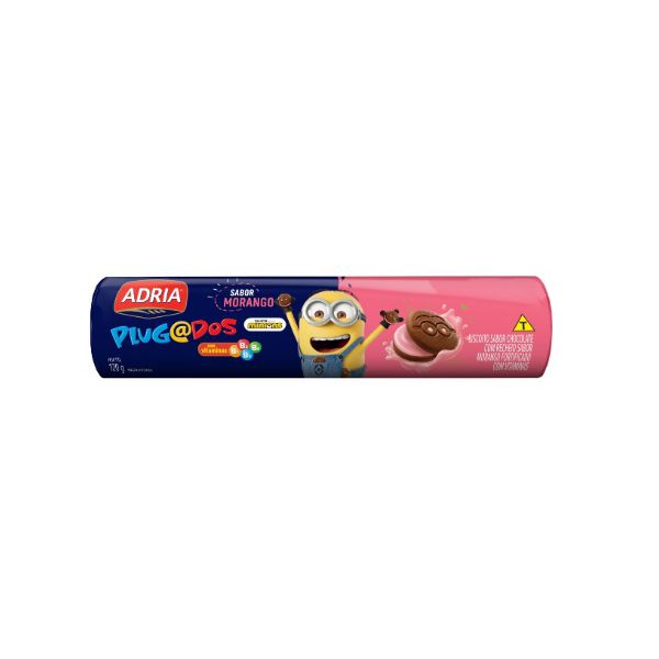 RECH. ADRIA PLUGADOS MORANGO 120G (7424)