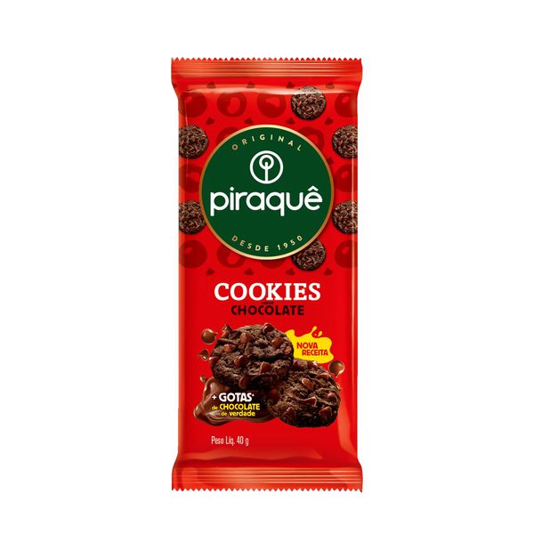 COOKIES PIRAQUE CHOCOLATE 480 G ( DP 12X40 G )
