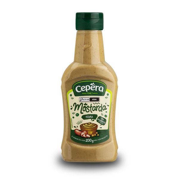 MOSTARDA ESCURA CEPERA 200G (00892)