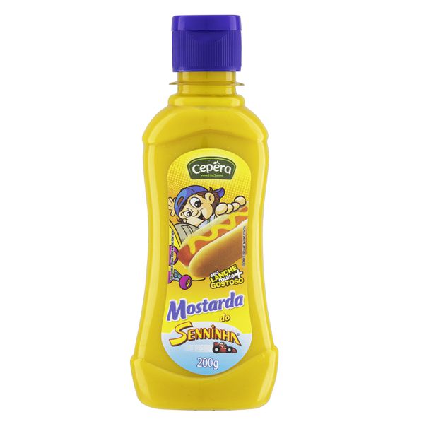MOSTARDA AMARELA CEPERA SENNINHA 200 G (01653)
