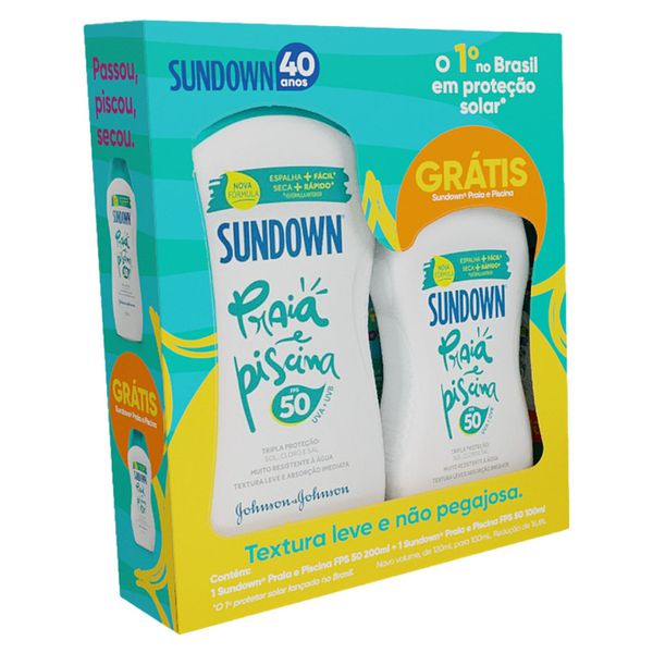 SUNDOWN REGULAR FPS50 200 ML GRATIS SDW FPS50 100 ML 