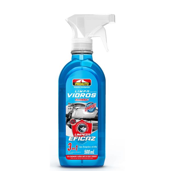 LIMPA VIDROS CLASSIC GATILHO PROAUTO 500 ML