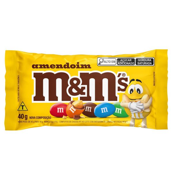 M&M'S AMENDOIM 720G ( DP 18X40 G )