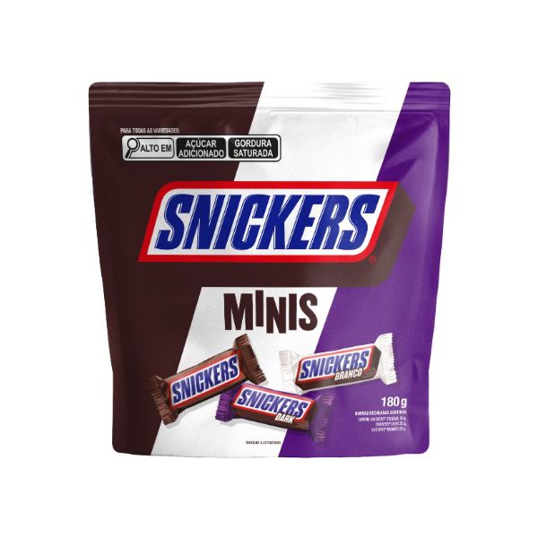 SNICKERS MINIS VARIEDADES 180 G 