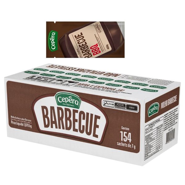 MOLHO BARBECUE CEPERA SACHET 154X7G