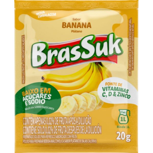 REFRESCO BRASSUK BANANA 15X20G 