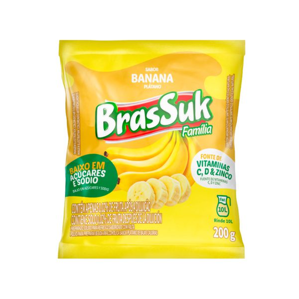 REFRESCO BRASSUK BANANA 200G