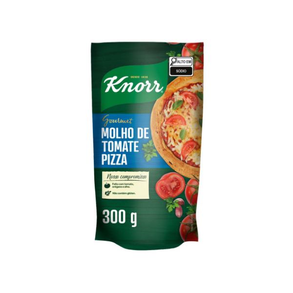 MOLHO DE TOMATE PIZZA KNORR 300 G SACHE