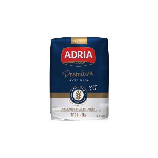 FARINHA DE TRIGO ADRIA PREMIUM TIPO 1 - 1 KG