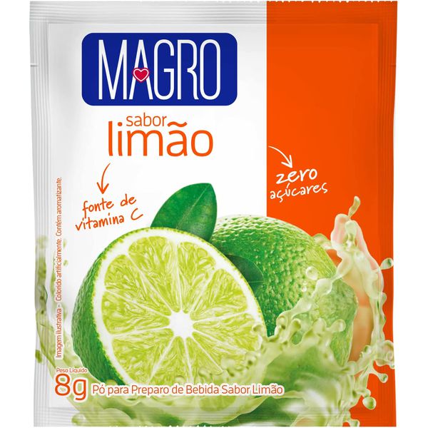 REFRESCO MAGRO DIET LIMAO 15X8G