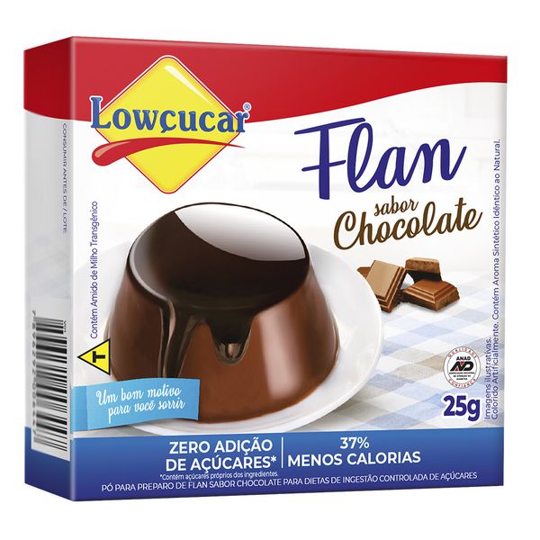 FLAN LOWCUCAR BLENDA CHOCOLATE 25 G