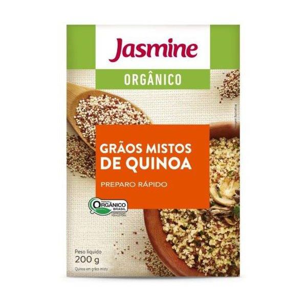 QUINOA MISTA EM GRAOS ORGANICO JASMINE 200 G