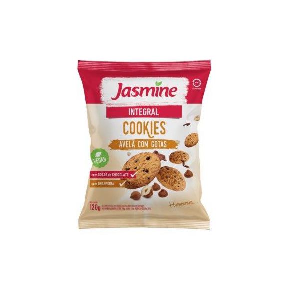 COOKIES AVELA C/ GOTAS CHOCOLATE INTEGRAL JASMINE 120 G 