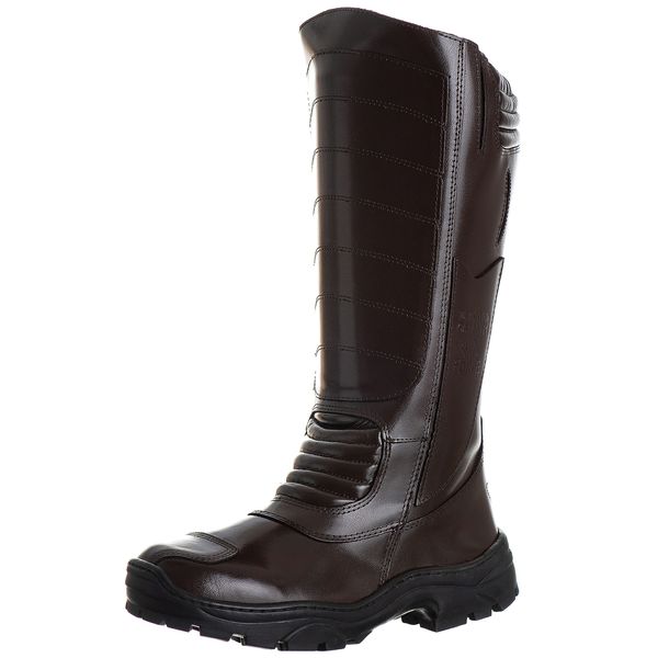 Bota motociclista cano store longo