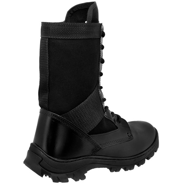 Coturno Tático Couro e Lona Force Militar FORCE