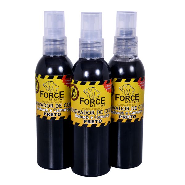 Hidratante Renovador de Couro Nobuck PRETO 100ML. 