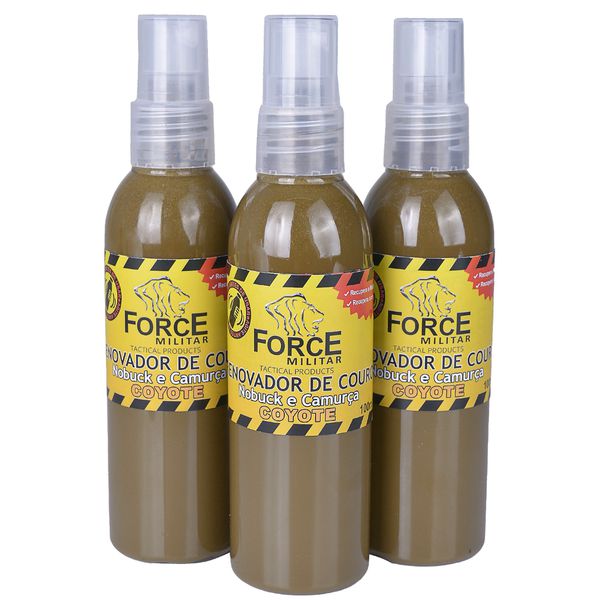 Hidratante Renovador de Couro Nobuck Coyote 100ML.
