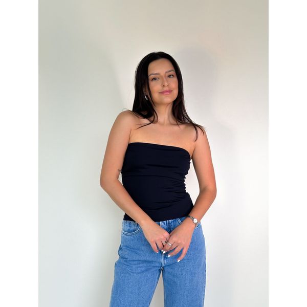 Blusa Reta Preta