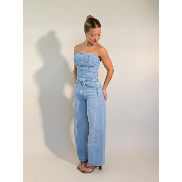 Calça Bonnie Jeans Claro