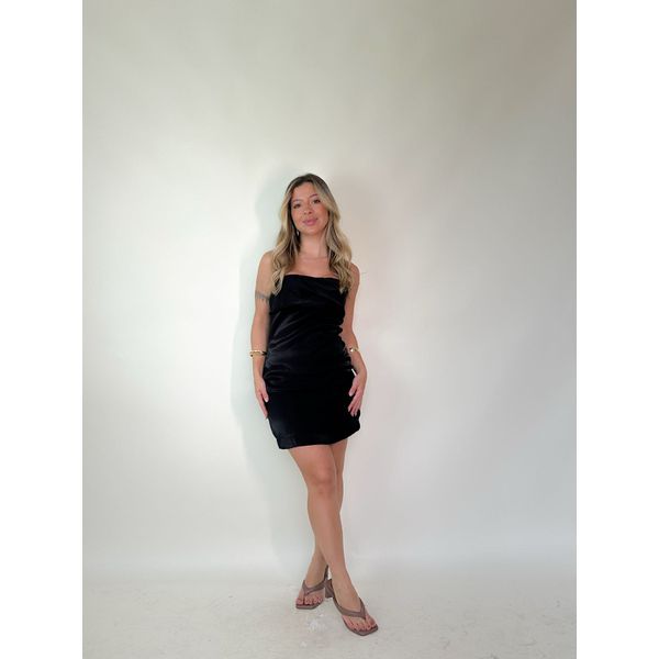 Vestido Valentina Preto