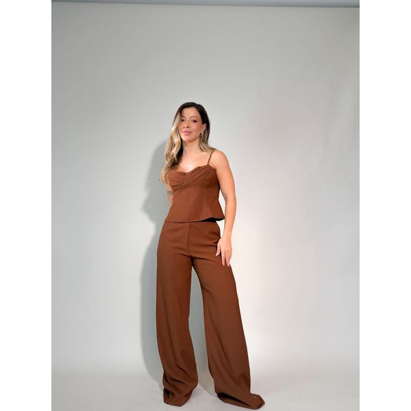 Conjunto Diana Marrom