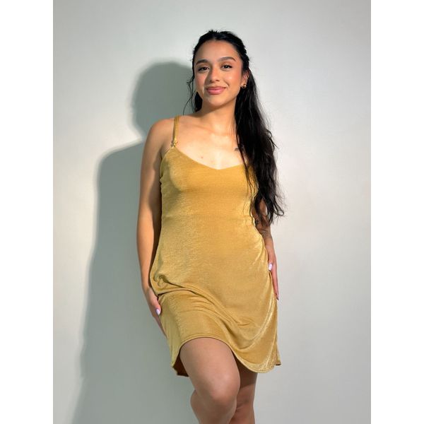 Vestido Luna Dourado