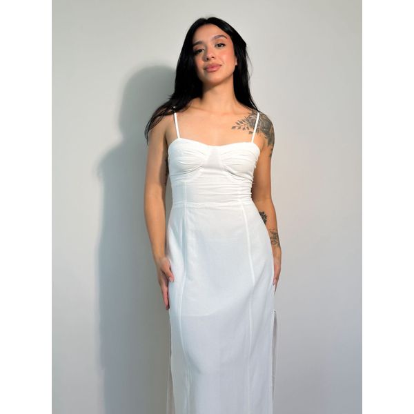 Vestido Astrid Off Whithe