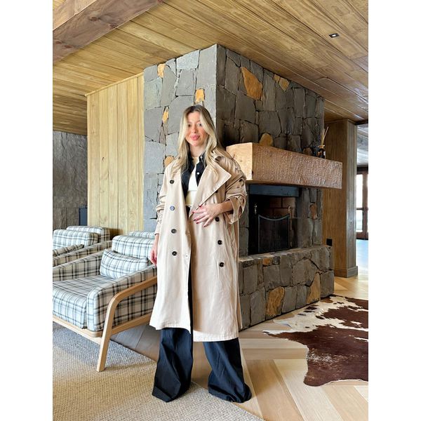 Trench Coat Bege 