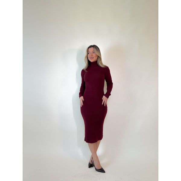 Vestido Ember Bordô