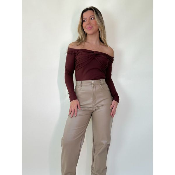 Blusa Lorena Marrom