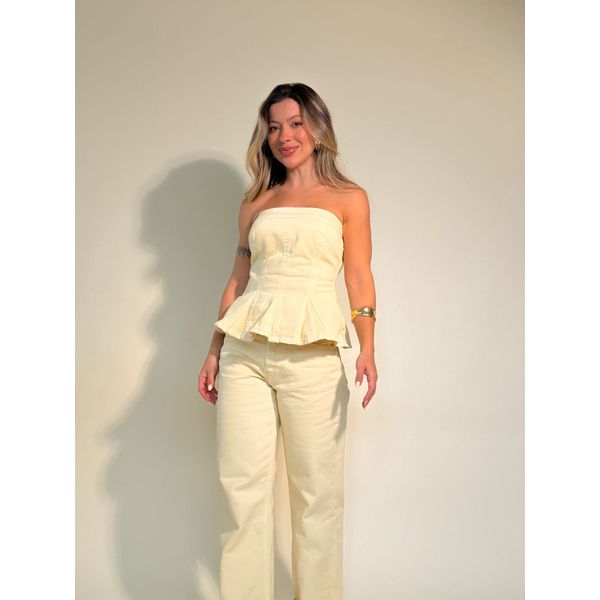Corset Martinez Amarelo 